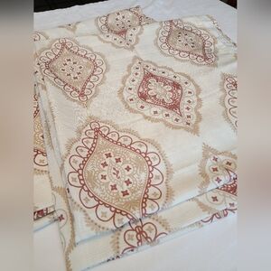 Set of 2 Window Treatment Panels Curtains Rod Style 42"x 84"